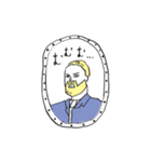 ゆるゆる名画名作シリーズ（個別スタンプ：5）
