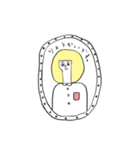ゆるゆる名画名作シリーズ（個別スタンプ：8）
