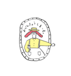 ゆるゆる名画名作シリーズ（個別スタンプ：17）