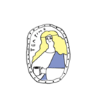 ゆるゆる名画名作シリーズ（個別スタンプ：19）