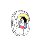 ゆるゆる名画名作シリーズ（個別スタンプ：24）