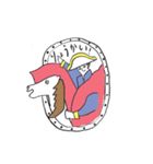 ゆるゆる名画名作シリーズ（個別スタンプ：27）