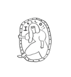 ゆるゆる名画名作シリーズ（個別スタンプ：31）