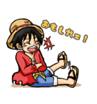 ONE PIECE ルフィとゾロの日常スタンプ（個別スタンプ：10）