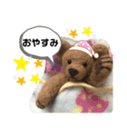 ぬいぐるみくまスタンプ（個別スタンプ：9）