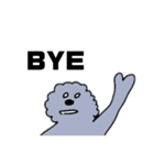 ほこりのデカ文字スタンプ（個別スタンプ：6）