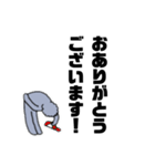 ほこりのデカ文字スタンプ（個別スタンプ：14）