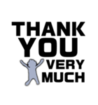 ほこりのデカ文字スタンプ（個別スタンプ：19）