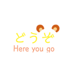 簡単スタンプ。英語とともに！（個別スタンプ：11）