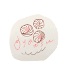 season  tulip  cake  おひるね（個別スタンプ：21）
