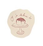 season  tulip  cake  おひるね（個別スタンプ：28）