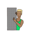 隣のマッスルガイ（個別スタンプ：23）