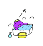 紫カエルのむーちゃん（個別スタンプ：23）