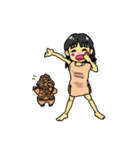 縄文人風味（個別スタンプ：25）