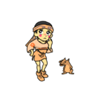縄文人風味（個別スタンプ：35）