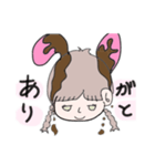 うさぎチョコ（個別スタンプ：3）