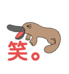 ありがとうイカ（個別スタンプ：8）