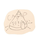 camp tent coffee  s'more  TARP（個別スタンプ：1）