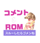 lovelyダックスフンド・アンの日常Part6（個別スタンプ：30）