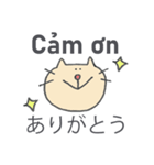 ねことベトナム語、ときどき関西弁（個別スタンプ：1）