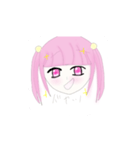 ついんてーるのほんわか女の子（個別スタンプ：1）