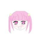 ついんてーるのほんわか女の子（個別スタンプ：5）