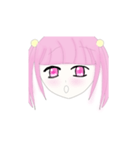 ついんてーるのほんわか女の子（個別スタンプ：7）