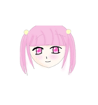 ついんてーるのほんわか女の子（個別スタンプ：8）