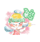 チビ天使からのエール（個別スタンプ：9）