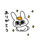 茶髪うさぎ（個別スタンプ：1）