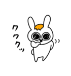 茶髪うさぎ（個別スタンプ：25）