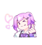 見えてる地雷の好き子ちゃん（個別スタンプ：8）