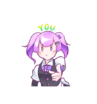 見えてる地雷の好き子ちゃん（個別スタンプ：23）