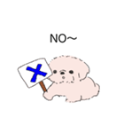 白くてかわいい犬（個別スタンプ：2）