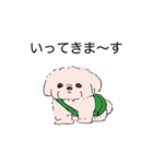 白くてかわいい犬（個別スタンプ：7）