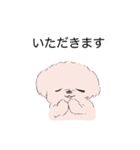 白くてかわいい犬（個別スタンプ：16）