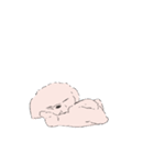 白くてかわいい犬（個別スタンプ：27）