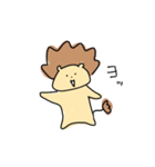 くせ毛ライオン（個別スタンプ：2）