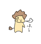 くせ毛ライオン（個別スタンプ：22）