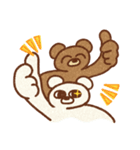 のんびりクマとアニマルずの日常（個別スタンプ：5）