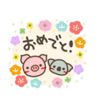 気軽に使える♡大人かわいい動物スタンプ4（個別スタンプ：25）