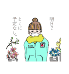 人付き合い苦手系女子の日常スタンプ（個別スタンプ：21）