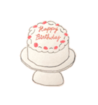 unicorn  HAPPY BIRTHDAY（個別スタンプ：8）