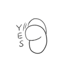 シンプルな丸（個別スタンプ：2）