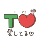 カラベラ子ちゃんハートいっぱい！日西（個別スタンプ：8）