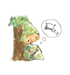 《絵本》ぽかぽかスタンプ♡意外と使える2（個別スタンプ：17）