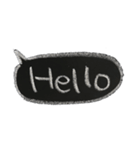 ゆうくま blackboard（個別スタンプ：1）