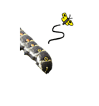 イモムシに落書きーBIG（個別スタンプ：22）