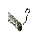 イモムシに落書きーBIG（個別スタンプ：24）