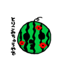 スイ顔(スイカ)が生意気（個別スタンプ：13）